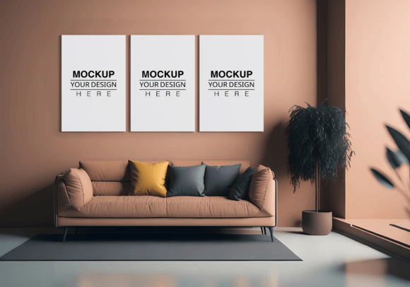 Download Set of 3 Mockup Frames, PSD Mockup - Set of 3 mockup Collection