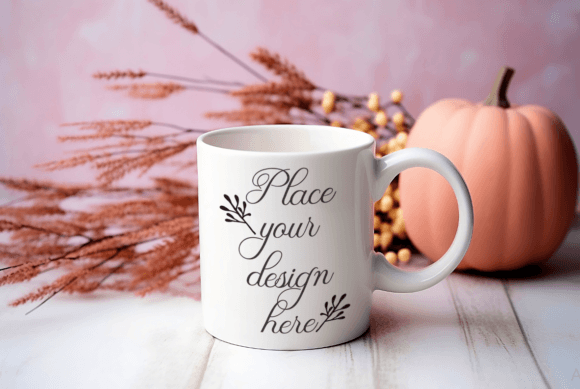Download Autumn Rustic Romantic 11oz Mug Mockup - Mug mockup Collection