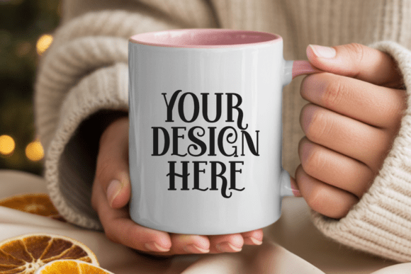 Download Christmas Mug Mockup, Holiday Mug Mockup - Mug mockup Collection